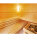 Sauna Urban 209x209x200cm mit Eckeinstieg und Fensterelement