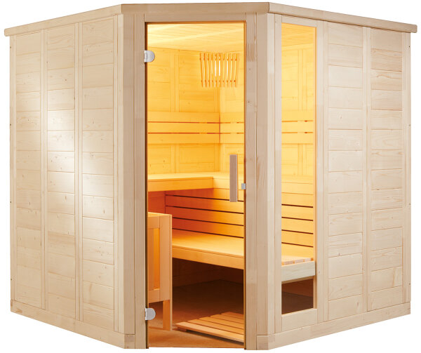 Sauna Komfort Corner Large 234x206x204cm