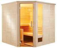 Sauna Komfort Corner 206x206x204cm