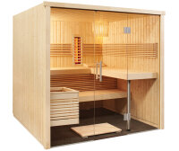 Sauna Panorama Large Infra+ 214x210x201cm