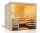 Sauna Panorama 210 Fichte - 210x210x203cm
