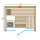 Sauna Panorama Complete Fichte 210x160x203cm